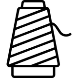 023. 紡織用紗線和線